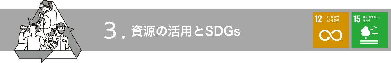 資源の活用とSDGs